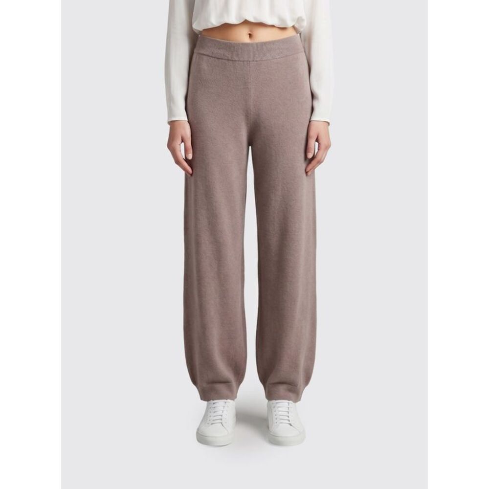 Fabiana Filippi Straight-Leg Wool, Silk, And Cashmere Knit Trousers